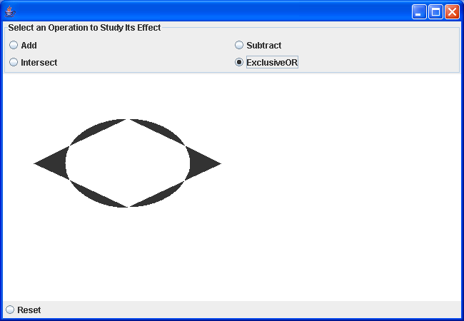 Area Calculation: Add, Subtract, XOR