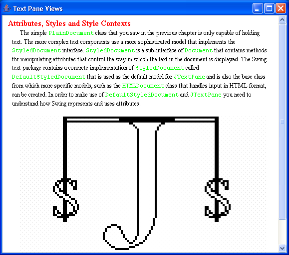 TextPane Views 2