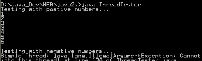 Java new feature: threading