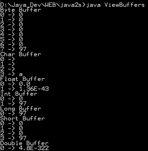 View Buffers