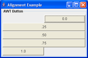 BoxLayout Alignment