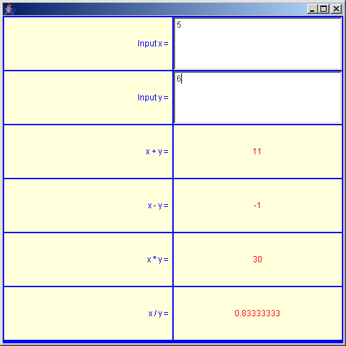 Calculate the arithmetic function