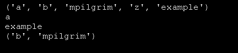 A tuple is an immutable list