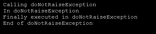 Catch exception in a function