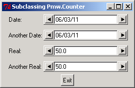 Formatted Counter: date and float