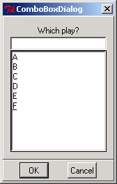 Pmw ComboBox Dialog Demo
