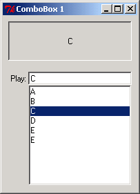 Pmw ComboBox: add items and bind selection event