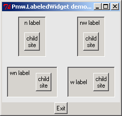 Pmw LabeledWidget demonstration