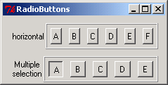Pmw Radio Button: toggle button and button group