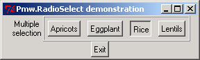 Pmw.RadioSelect: a multiple selection RadioSelect widget