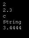 Return more than one parameters