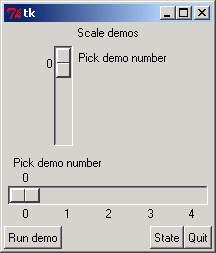 Scale Demo: get scale value and open different dialogs