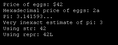 String Simple Conversion: 