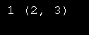 Tuple indexing and slicing