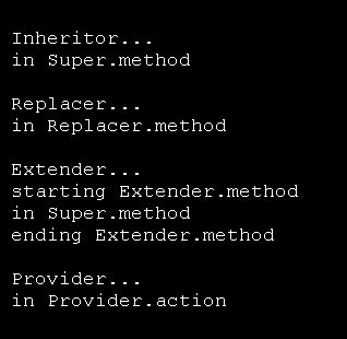 Virtual function: extend method behaviour