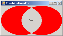 Area Combination: Xor