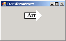 Arrow: draw and fill Polygon