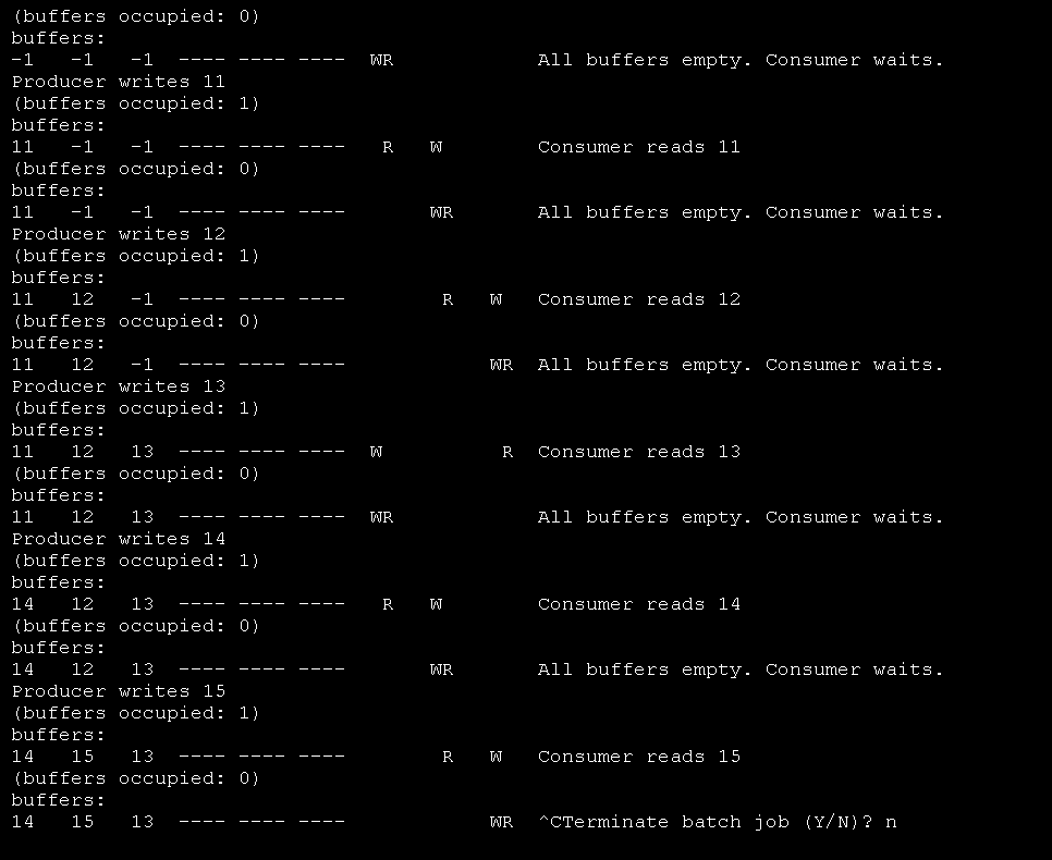 Circular Buffer Demo