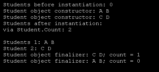 Class Shared Variable