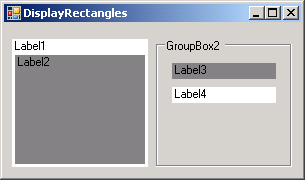 Component Client Rectangle and Display Rectangle