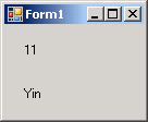 Data set Bind to Label