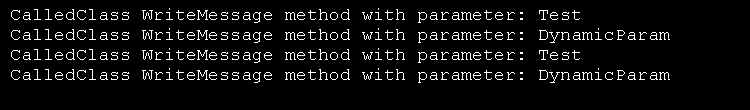 Delegate with and without parameters