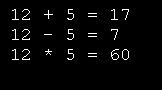 Do calculation in Console.WriteLine