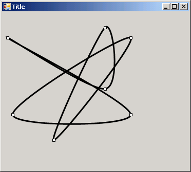 DrawClosedCurve(curve_pen, pts) Demo