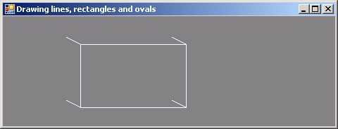 Draw lines to connect rectangles