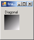 Linear Gradient Brushes: A diagonal brush