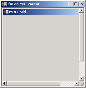 Make a form to be MDI form