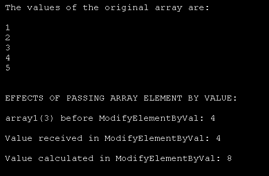Modify Array Element By Value 