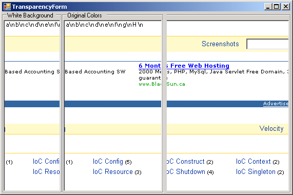 Set BMP file to Transparent