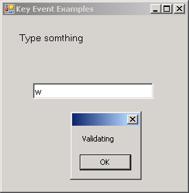 TextBox Validating Event