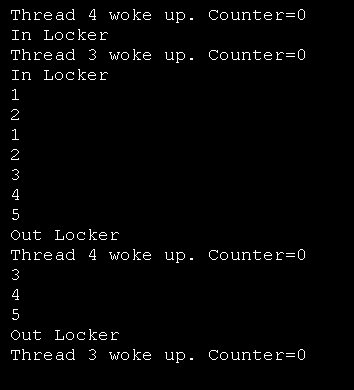 Two threads without SyncLock