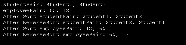 Use Delegate to implement custome sort