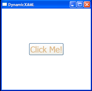 Create Button from Xaml string