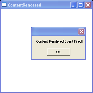 Handle the ContentRendered event