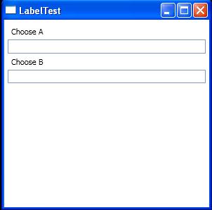 Label with Data Binding