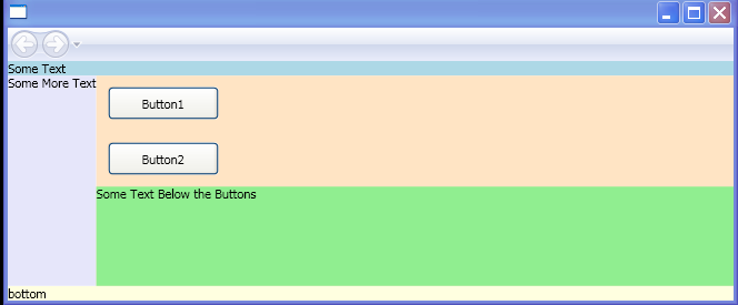 Nested DockPanel