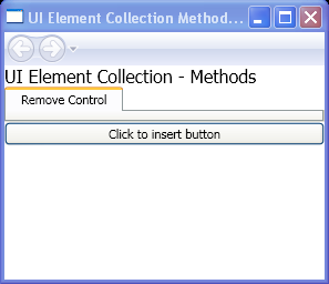 Remove Control from a Panel