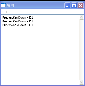 TextBox PreviewKeyDown