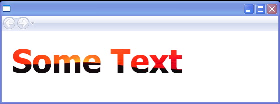 Text's Foreground = ImageBrush. The resulting text is filled with an image