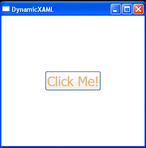 Use XamlReader to read a Xaml string and convert to a Control