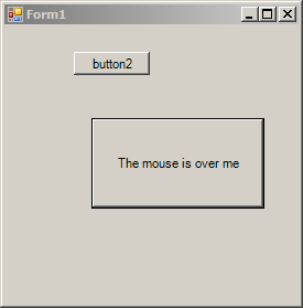 Button mouse event