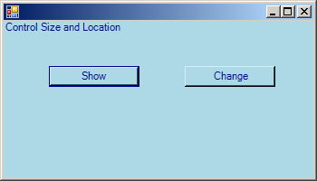 Control Size and Location