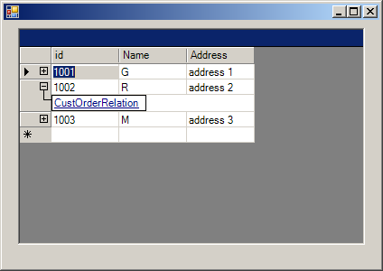 Link two DataTable in a DataGrid