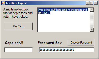 Powershell forms textbox