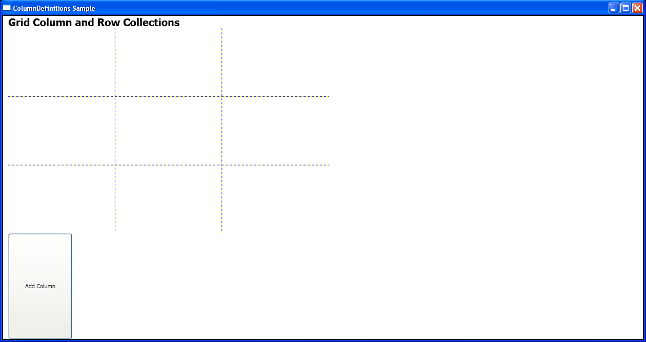 WPF Add A Column Definition To Grid