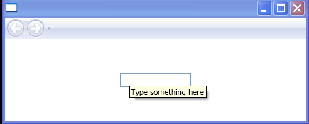 WPF Add Tool Tip Text To A Text Box